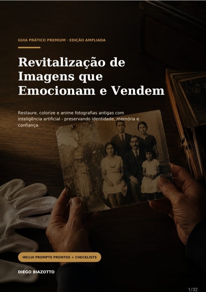 Capa do ebook Revitalização de Imagens que Emocionam e Vendem