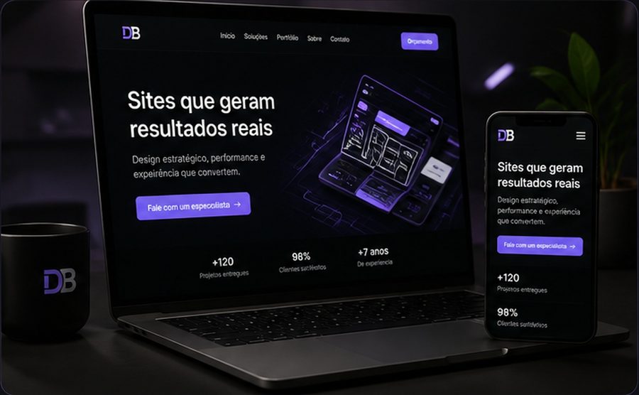 Projeto de site personalizado sob medida